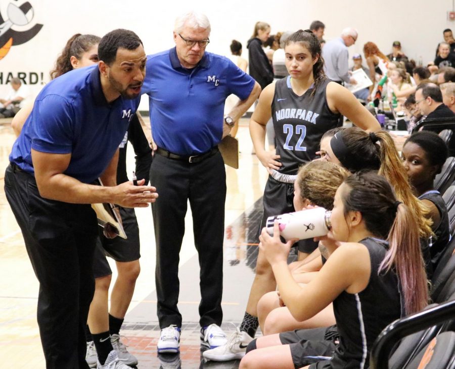 Break in action at Ventura College